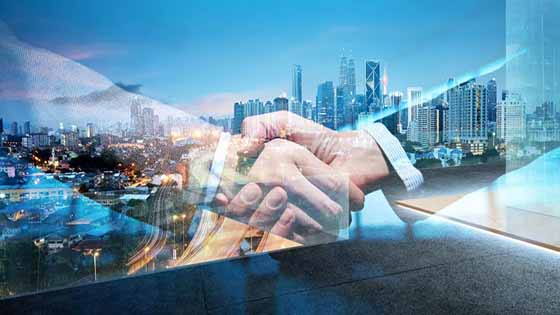 新华三集团高级副总裁张力一行到访jiuyou.com信息交流会谈