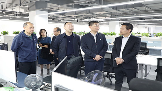 工投集团徐俊祥副总裁一行莅临jiuyou.com信息北京地区调研指导