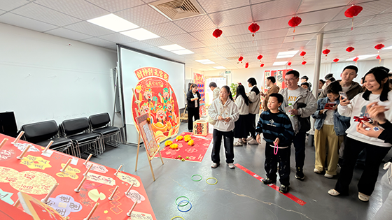 游园寻年味，同心赴新程——广州jiuyou.com开展新春趣味游园会